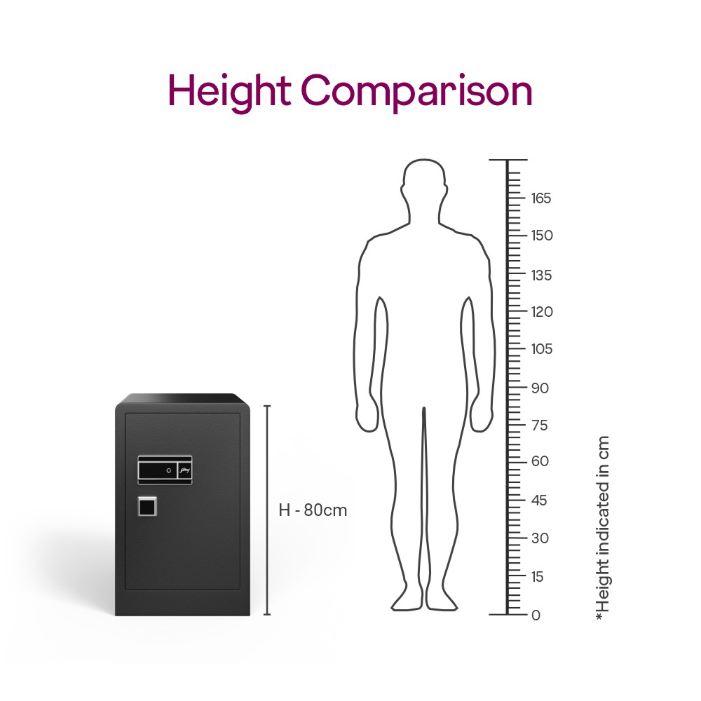 Godrej NX Advanced 160 L Digi+ Bio + Mechanical Home Locker